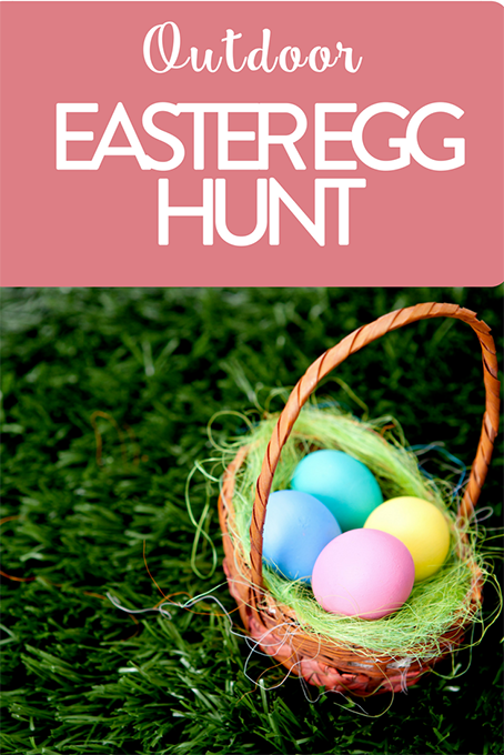TheInspiredHome.org // Outdoor Easter Egg Hunt