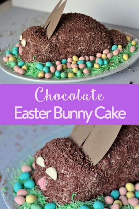 TheInspiredHome.org // Easter Bunny Cake Featured