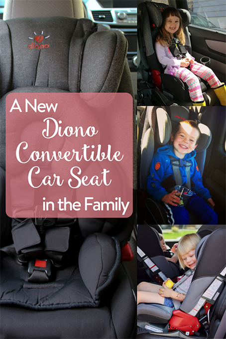TheInspiredHome.org // A New Diono Convertible Car Seat in the Family