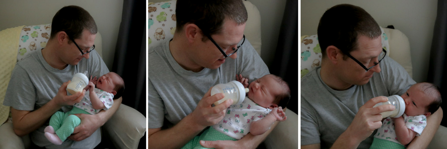 TheInspiredHome.org // Deciding on a bottle for breastfed babies can be a daunting task. We are here to help with a few tips for introducing a baby bottle.
