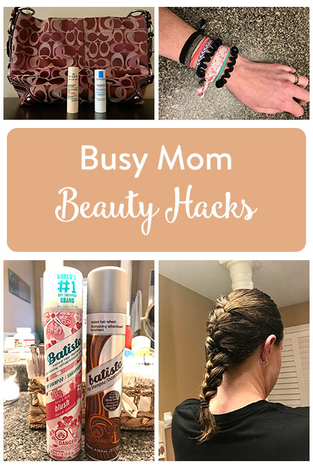 TheInspiredHome.org // Here are a few quick and simple beauty hacks for busy moms. I'm here to help you avoid being that Hot Mess Mom at morning drop-off.