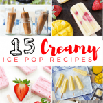 TheInspiredHome.org // 15 Creamy Ice Pop Recipes