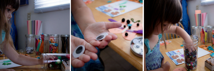 TheInsipredHome.org // How To Organize Craft Supplies