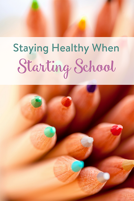 TheInspiredHome.org // Staying Healthy When Starting School 